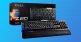 The popular EVGA Z20 optical mechanical keyboard drops to $60 at Best Buy